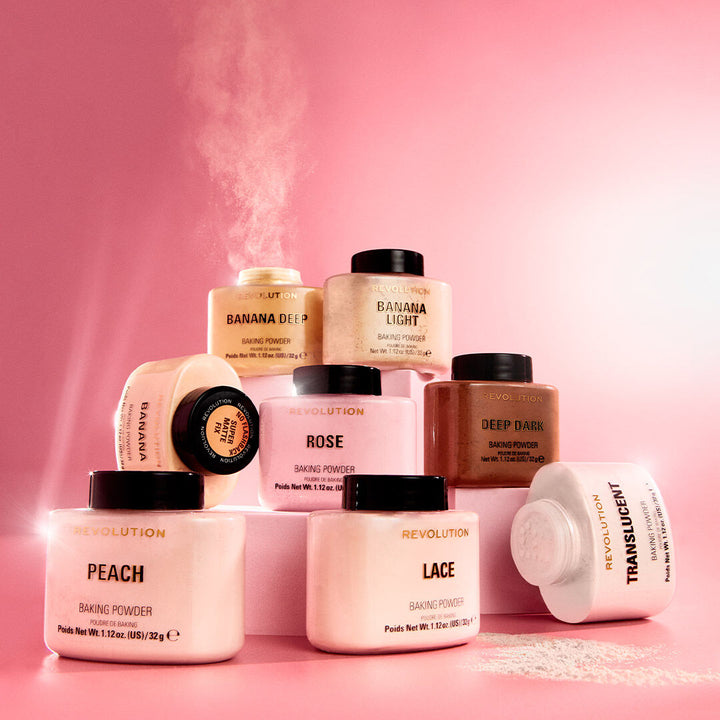 Makeup Revolution Loose Baking Powder Rose Gold