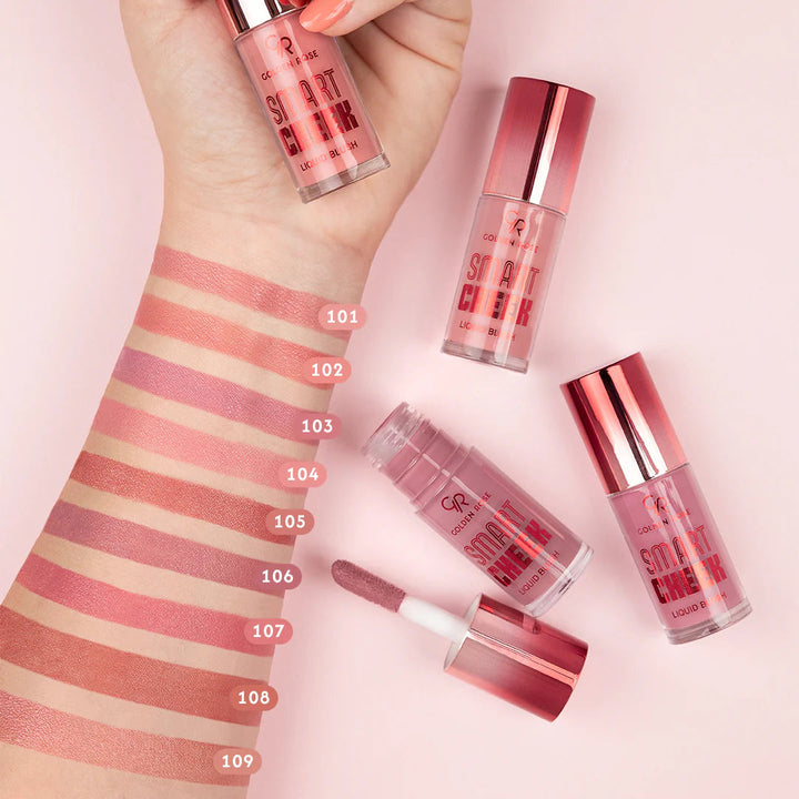 Golden Rose Smart Cheek Liquid Blush Rose Gold