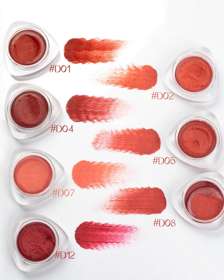 FOCALLURE - Creamy Lip & Cheek Duo Rose Gold
