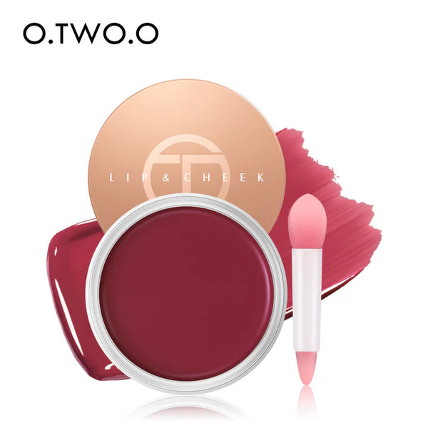 O.TWO.O Hydrating Gloss Lip & Cheek Balm Rose Gold