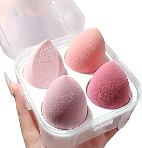 4 Pack Premium Makeup Sponge