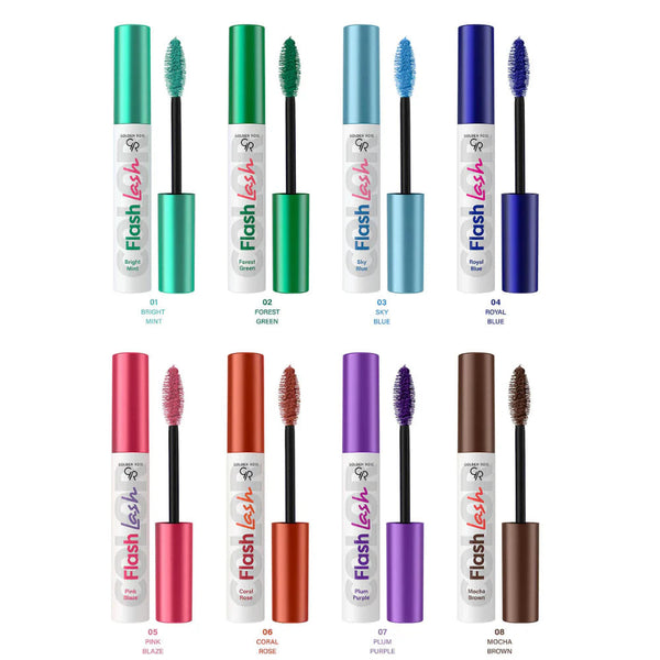 Golden Rose Flash Lash Colored Mascara