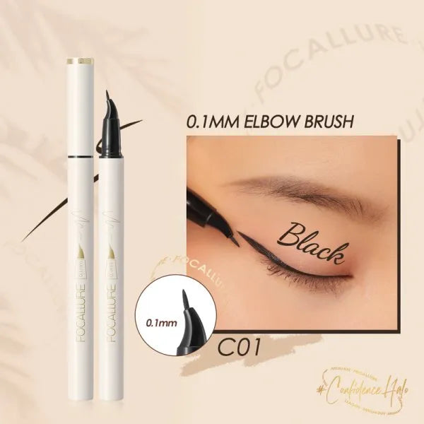Focallure ULTRAFINE Quick Dry Liquid Eyeliner C01 Rose Gold