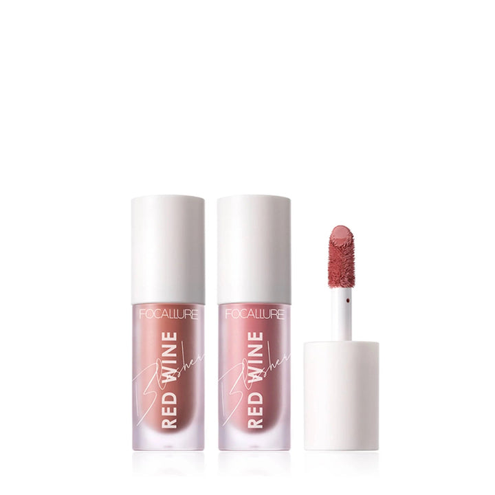 Focallure Red Wine Blusher Rose Gold