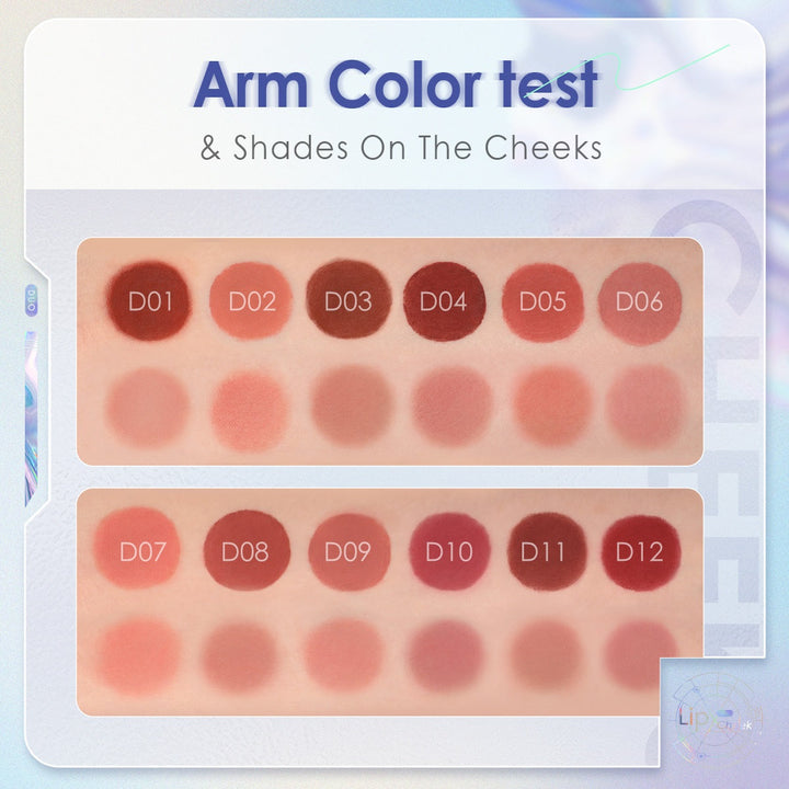 FOCALLURE - Creamy Lip & Cheek Duo Rose Gold