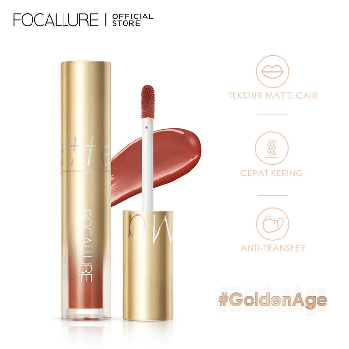 Focallure Ultra matte Liquid lipstick Rose Gold