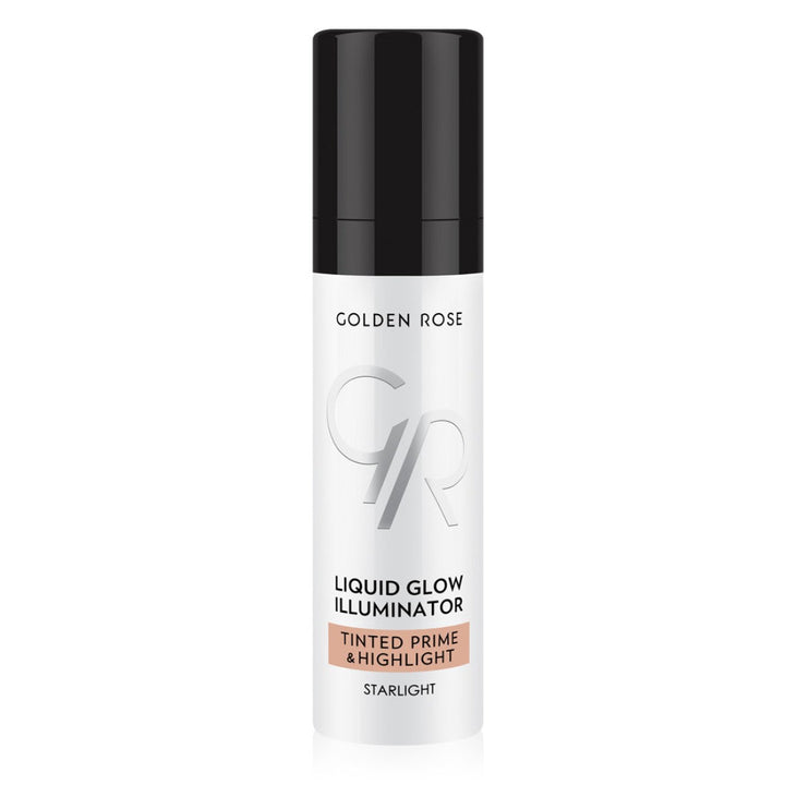 Golden Rose Liquid Glow Illuminator Tinted Prime & Highlight Rose Gold