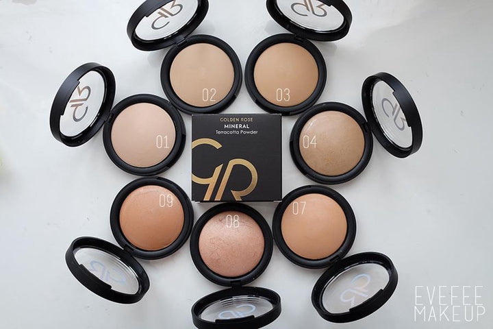 Golden Rose Mineral Terracotta Powder Rose Gold