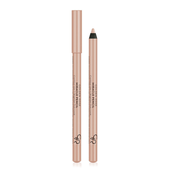 Golden Rose Miracle Pencil Contour Lips & Brighten Eye Look Rose Gold