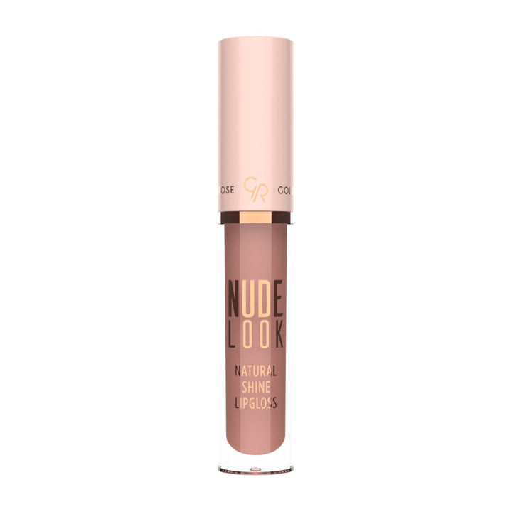 Golden Rose Nude Look Natural Shine Lipgloss Rose Gold