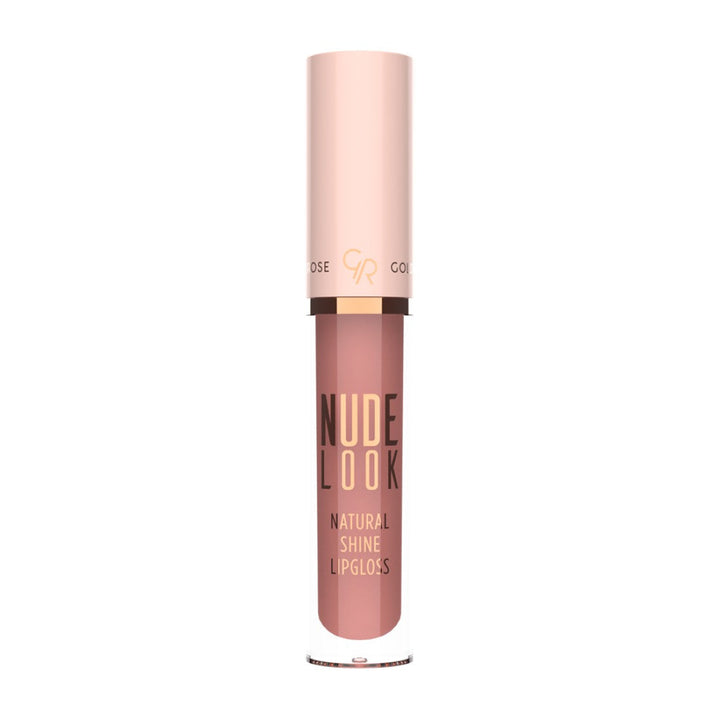 Golden Rose Nude Look Natural Shine Lipgloss Rose Gold