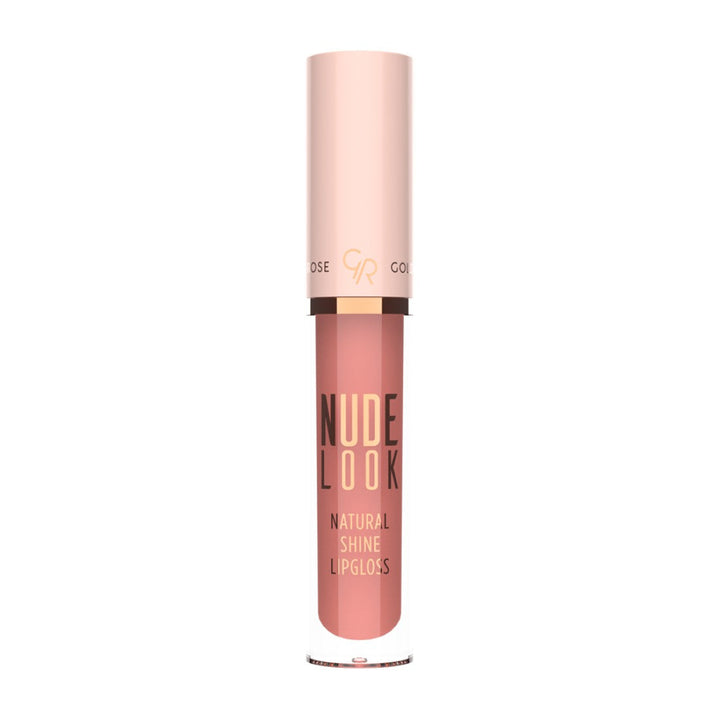 Golden Rose Nude Look Natural Shine Lipgloss Rose Gold