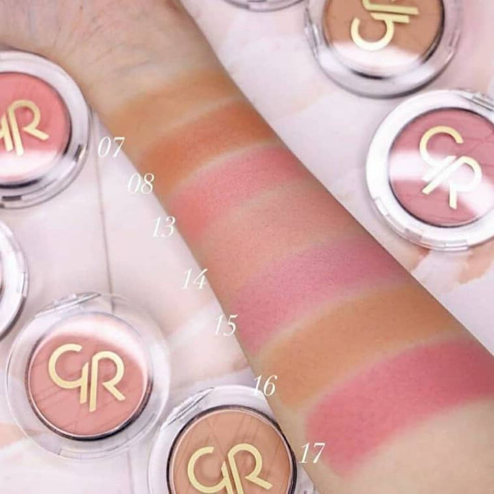 Golden Rose Powder Blush Rose Gold
