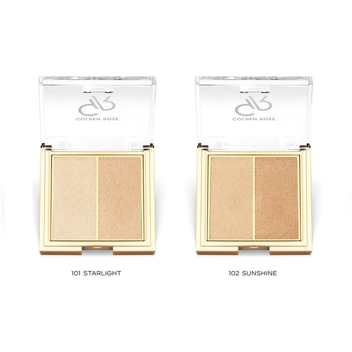 Golden Rose So Glow! Highlighter Duo Rose Gold