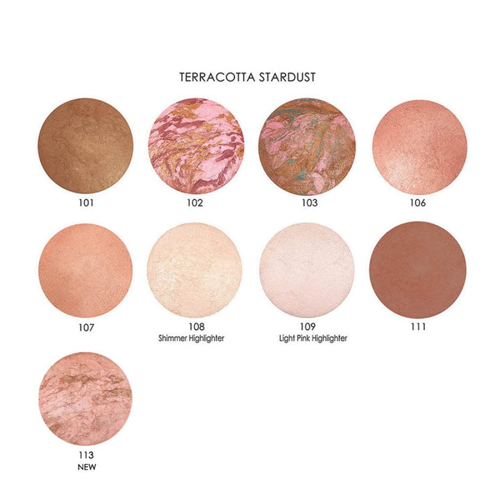 Golden Rose Terracotta Stardust Rose Gold