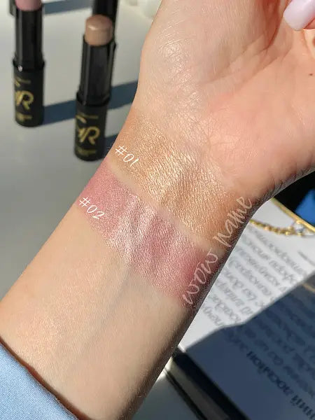 Golden Rose Creamy Highlighter Stick Rose Gold