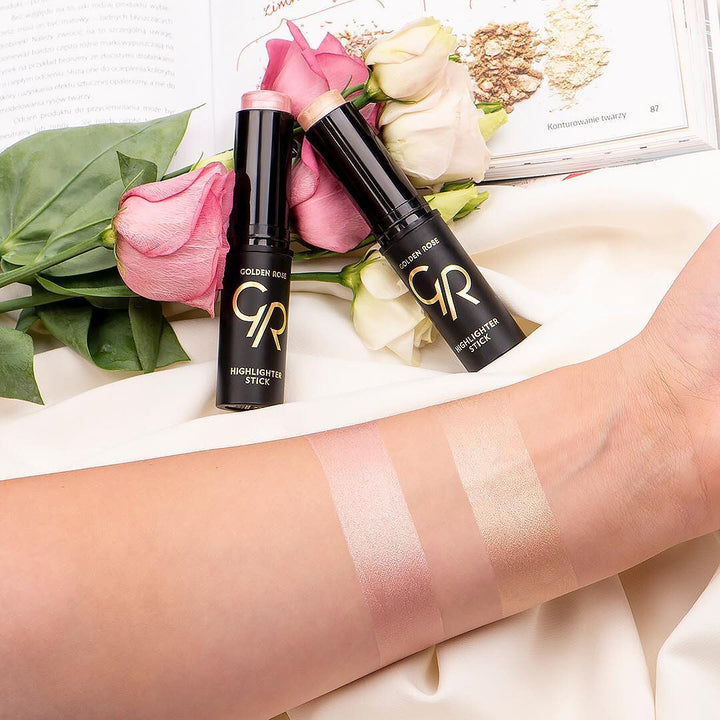 Golden Rose Creamy Highlighter Stick Rose Gold