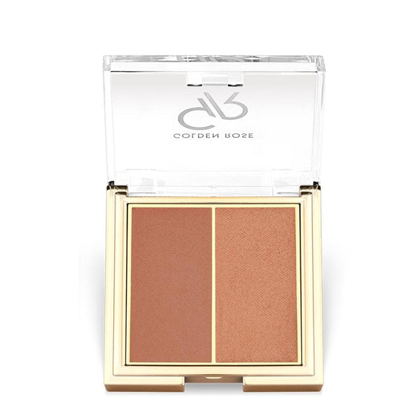 Golden Rose Iconic Blush Duo - 05 Warm Pearl