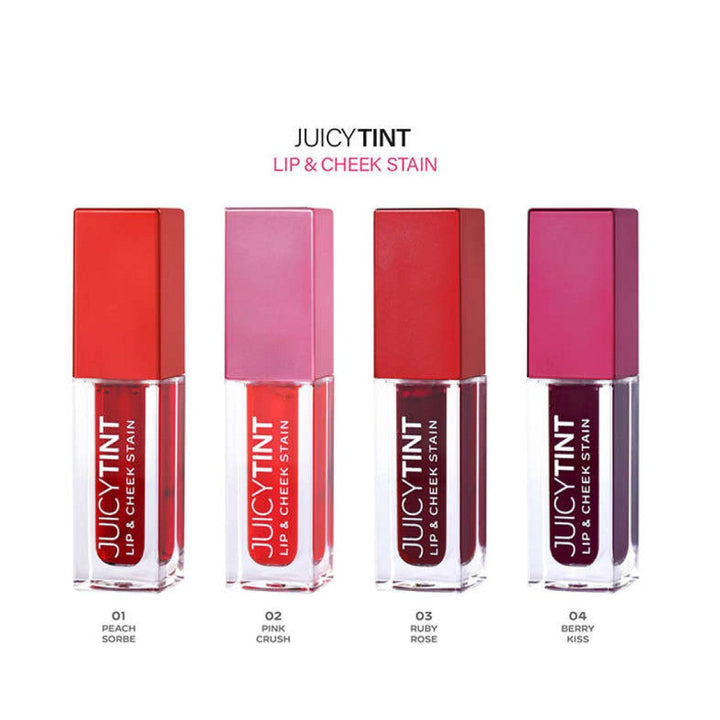 Golden Rose Juicy Tint Lip & Cheek Stain Rose Gold