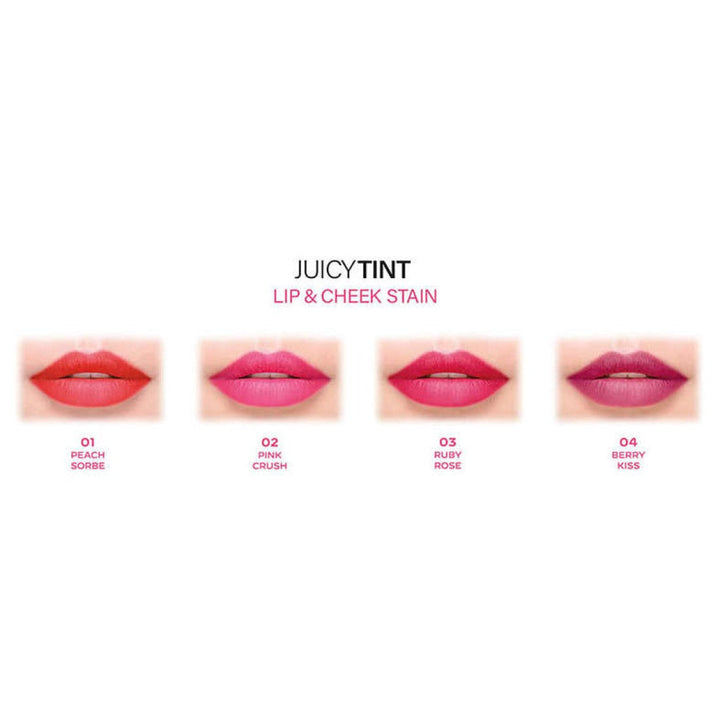 Golden Rose Juicy Tint Lip & Cheek Stain Rose Gold