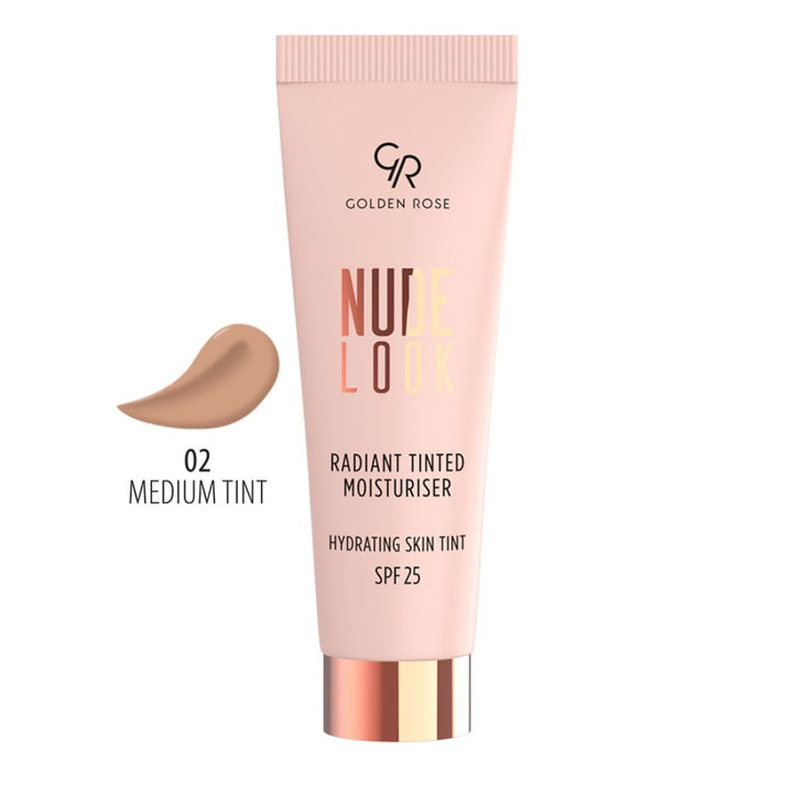 Golden Rose Nude Look Radiant Tinted Moisturiser Rose Gold