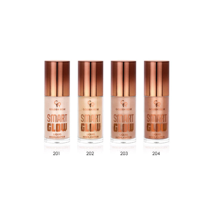 Golden Rose Smart Glow Liquid Highlighter Rose Gold