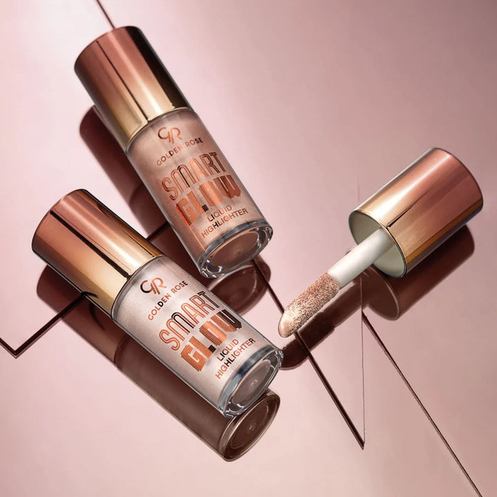 Golden Rose Smart Glow Liquid Highlighter Rose Gold