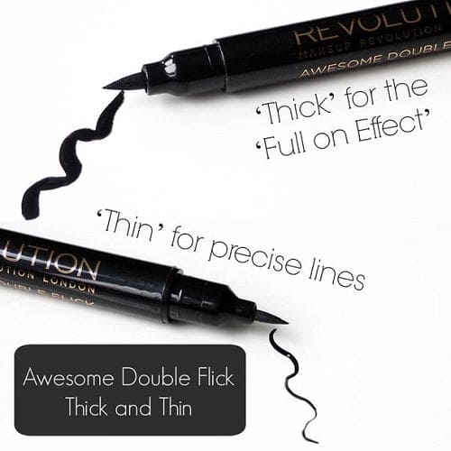 Makeup Revolution Awesome Eye Liner - Double Flick Rose Gold