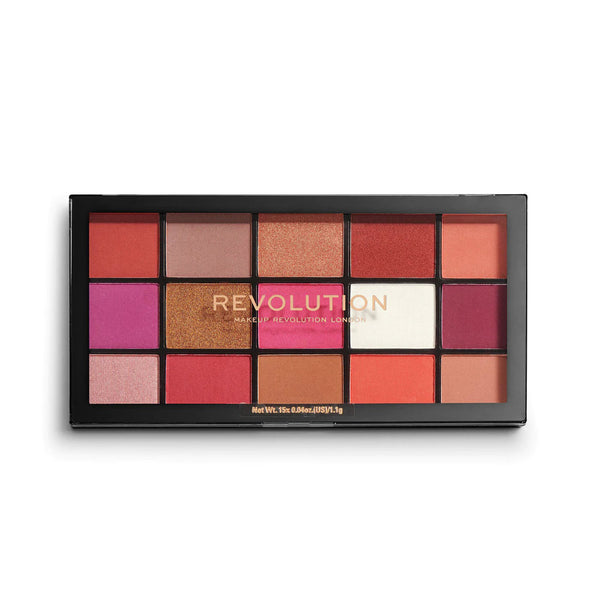 Makeup Revolution Reloaded Palette Red Alert Rose Gold
