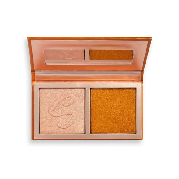 Makeup Revolution X Soph Face Palette Duo Honey Glaze Rose Gold