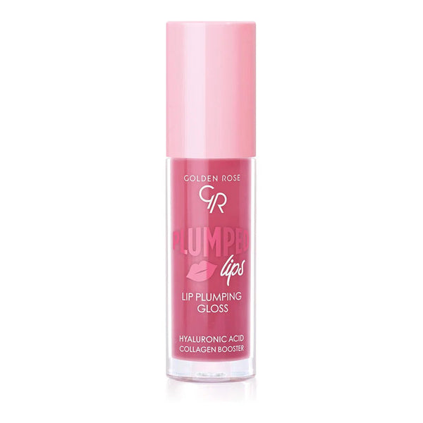 Golden Rose Plumped Lips Lip Plumping Gloss Rose Gold