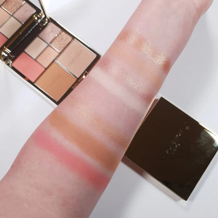 Revolution Pro Iconic Eye & Cheek Palette LIGHT-MEDIUM Rose Gold