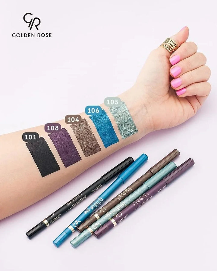 Golden Rose Tattoo Gel Eye Pencil (Various Shades) Rose Gold