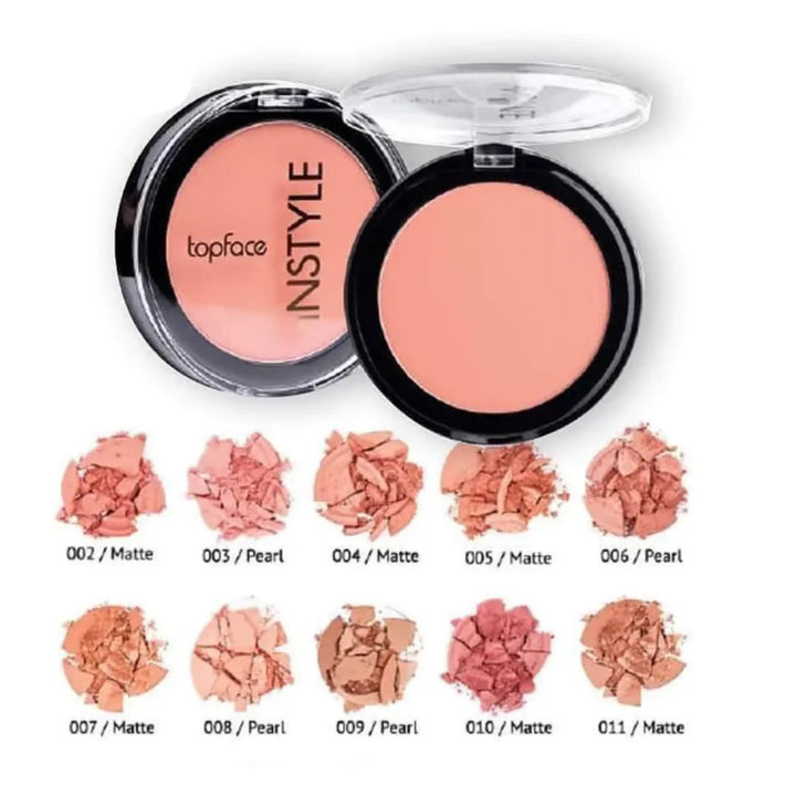 Topface Instyle Blush On (Various Shades) Rose Gold