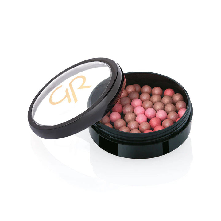 Golden Rose Ball Blusher - 01 Appricot Rose Gold