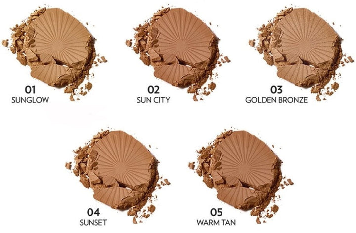 Golden Rose Sun Bright Bronzer Powder Rose Gold