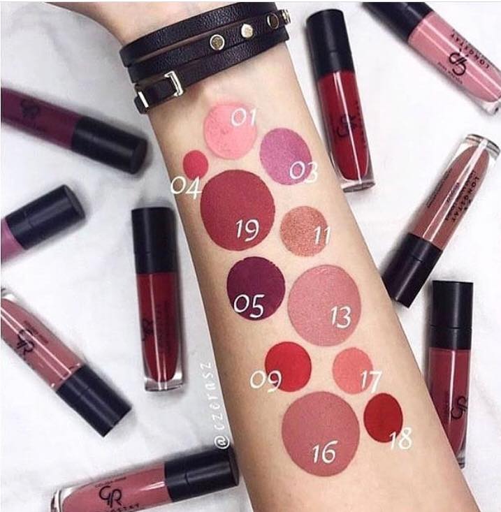 Golden Rose Longstay Liquid Matte Lipstick Rose Gold