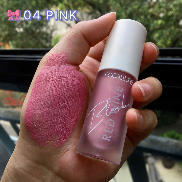 Focallure Red Wine Blusher Rose Gold