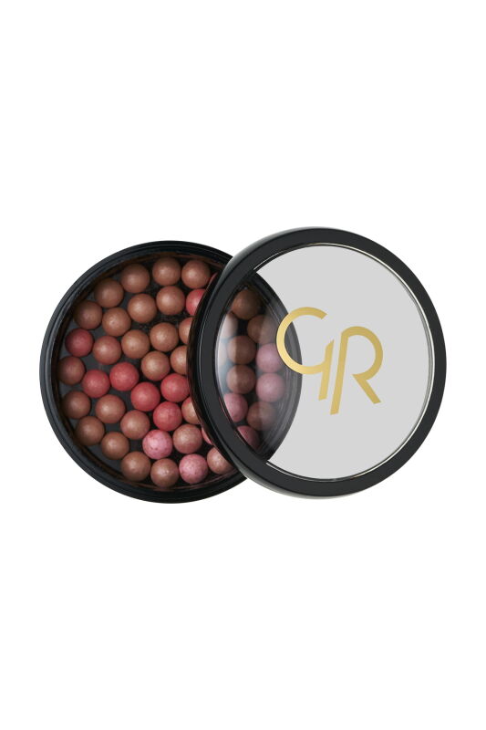 Golden Rose Ball Blusher - 01 Appricot Rose Gold