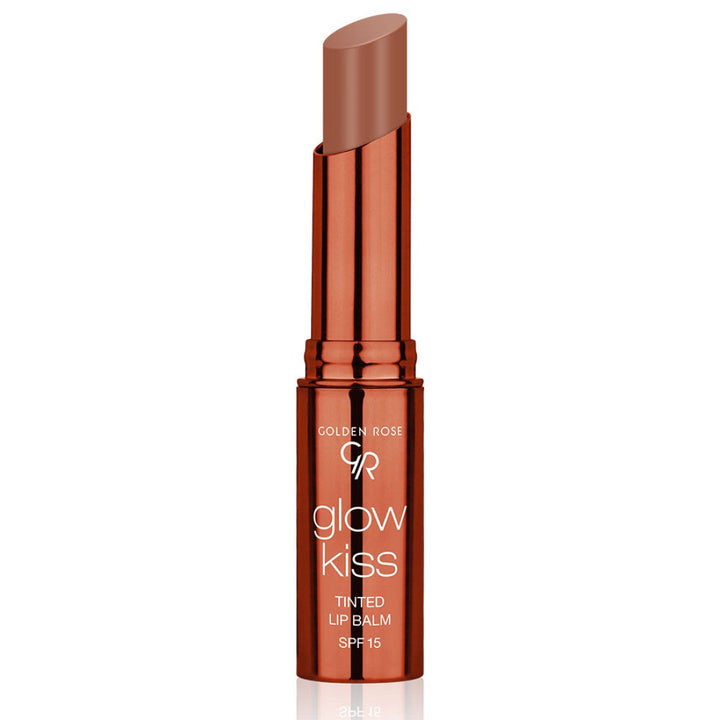 Golden Rose Glow Kiss Tinted Lip balm Rose Gold