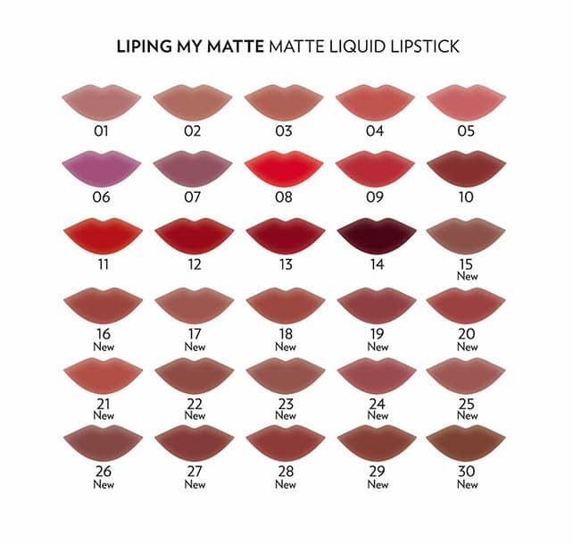 Golden Rose My Matte Lip Ink Lipstick Rose Gold