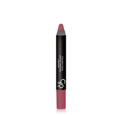 Golden Rose Matte Lipstick Crayon Rose Gold
