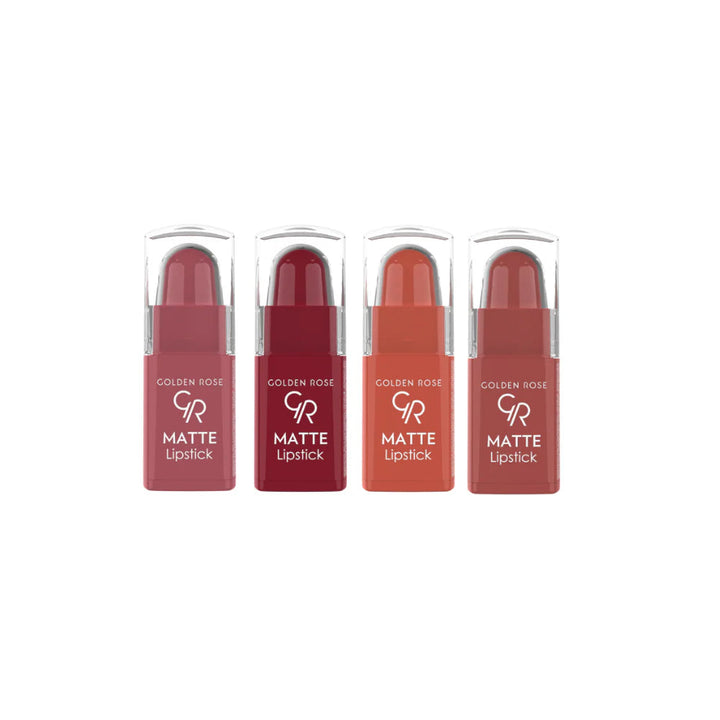 Golden Rose Velvet Matte Lipstick Mini Rose Gold