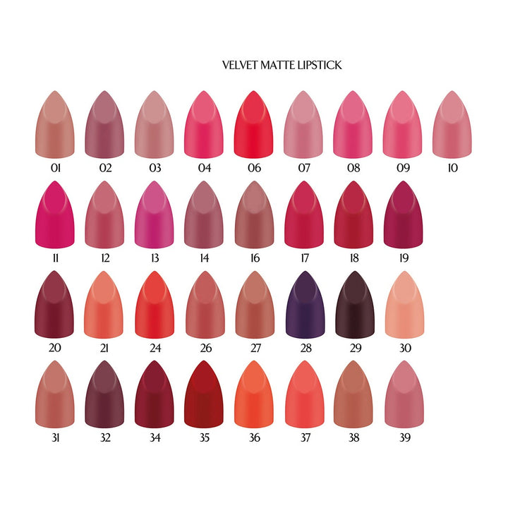 Golden Rose Velvet Matte Lipstick Rose Gold