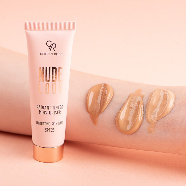 Golden Rose Nude Look Radiant Tinted Moisturiser Rose Gold