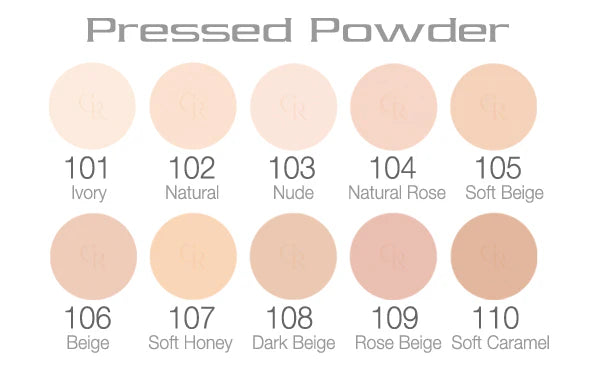 Golden Rose Pressed Powder Rose Gold
