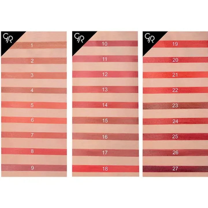 Golden Rose Satin Lipstick Rose Gold