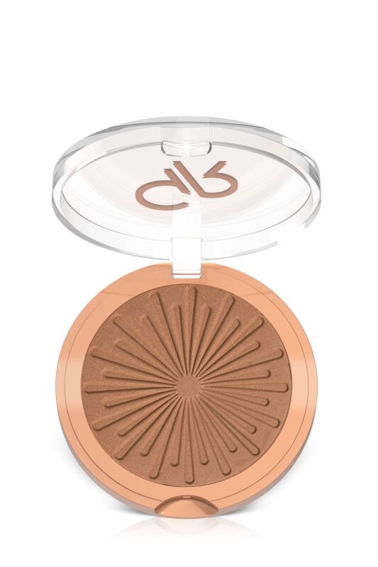 Golden Rose Sun Bright Bronzer Powder Rose Gold