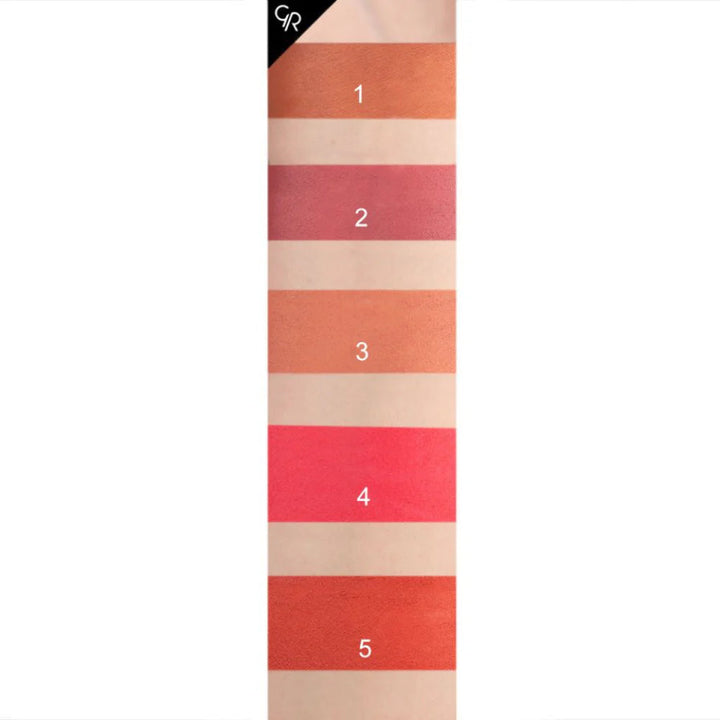 Golden Rose Velvet Matte Lipstick Rose Gold