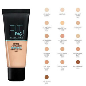 Fit Me Matte and Poreless Foundation